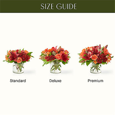 Crimson Leaves Bouquet