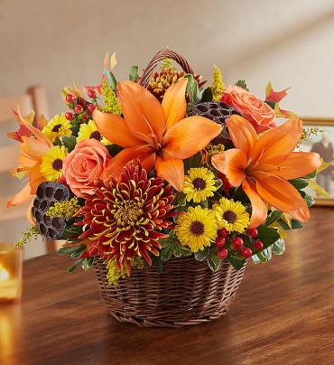 Warm Thoughts of Fall Basket