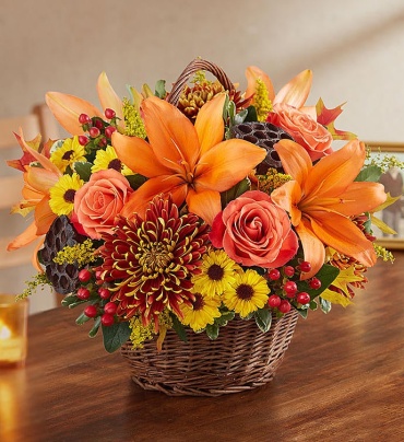 Warm Thoughts of Fall Basket